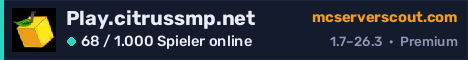 Banner des Servers Play.citrussmp.net