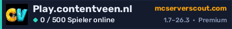Banner des Servers Play.contentveen.nl