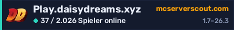 Banner des Servers Play.daisydreams.xyz