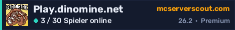 Banner des Servers Play.dinomine.net