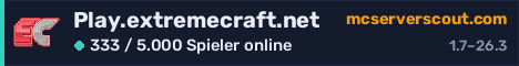 Banner des Servers Play.extremecraft.net