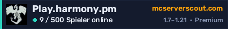 Banner des Servers Play.harmony.pm