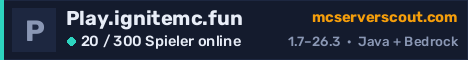 Banner des Servers Play.ignitemc.fun