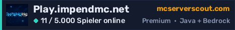 Banner des Servers Play.impendmc.net
