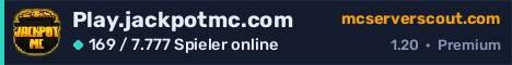 Banner des Servers Play.jackpotmc.com