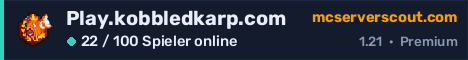 Banner des Servers Play.kobbledkarp.com