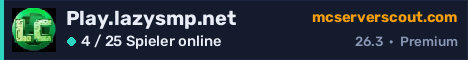 Banner des Servers Play.lazysmp.net