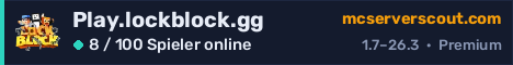 Banner des Servers Play.lockblock.gg