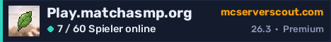 Banner des Servers Play.matchasmp.org