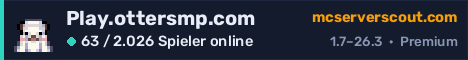 Banner des Servers Play.ottersmp.com