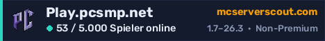 Banner des Servers Play.pcsmp.net