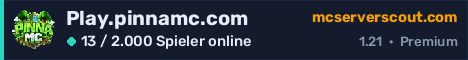 Banner des Servers Play.pinnamc.com