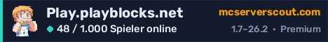 Banner des Servers Play.playblocks.net