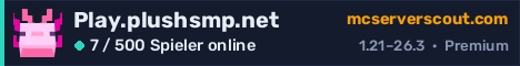Banner des Servers Play.plushsmp.net
