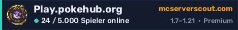 Banner des Servers Play.pokehub.org