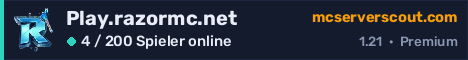 Banner des Servers Play.razormc.net