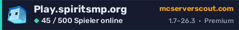 Banner des Servers Play.spiritsmp.org