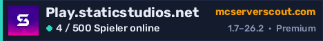 Banner des Servers Play.staticstudios.net