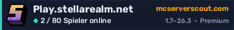 Banner des Servers Play.stellarealm.net