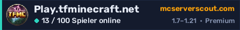 Banner des Servers Play.tfminecraft.net