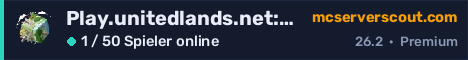 Banner des Servers Play.unitedlands.net:8060