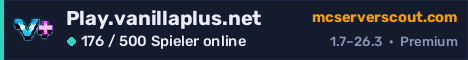 Banner des Servers Play.vanillaplus.net