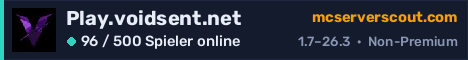 Banner des Servers Play.voidsent.net