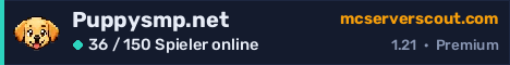 Banner des Servers Puppysmp.net