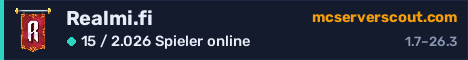 Banner des Servers Realmi.fi