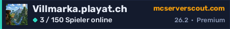 Banner des Servers Villmarka.playat.ch