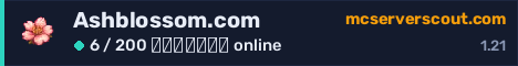 Banner του server Ashblossom.com