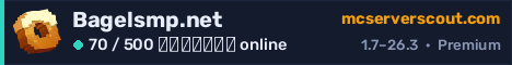 Banner του server Bagelsmp.net