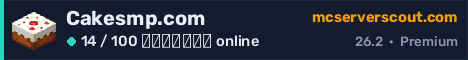 Banner του server Cakesmp.com