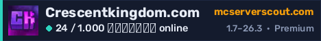 Banner του server Crescentkingdom.com