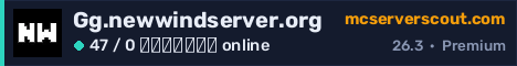 Banner του server Gg.newwindserver.org