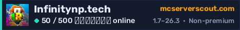 Banner του server Infinitynp.tech