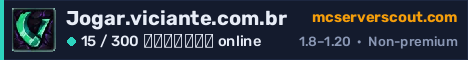 Banner του server Jogar.viciante.com.br