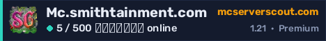 Banner του server Mc.smithtainment.com