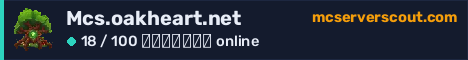 Banner του server Mcs.oakheart.net