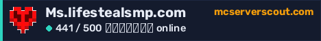 Banner του server Ms.lifestealsmp.com