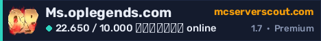Banner του server Ms.oplegends.com