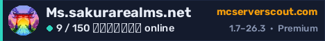 Banner του server Ms.sakurarealms.net