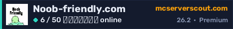 Banner του server Noob-friendly.com