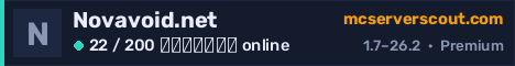 Banner του server Novavoid.net