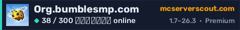 Banner του server Org.bumblesmp.com