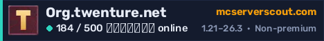 Banner του server Org.twenture.net