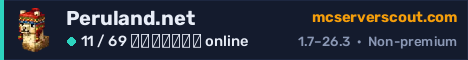 Banner του server Peruland.net