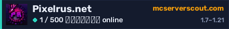 Banner του server Pixelrus.net