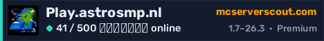 Banner του server Play.astrosmp.nl