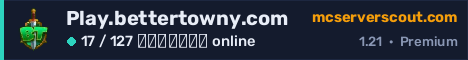 Banner του server Play.bettertowny.com